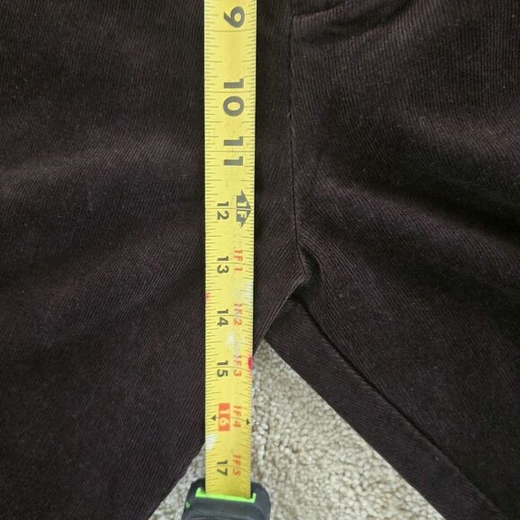 AG Solomon Slouchy Corduroy Pants Men Dark Brown Straight Leg Size 32 x 27 - Picture 6 of 9